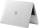 Se7enline 14 inch MacBook Pro Case 2021-2025 Crystal Glitter Bling Hard Shell view 4
