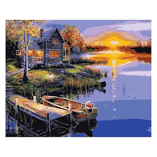 Painting by Numbers for Adults Beginners Canvas Oil DIY Amazon.in