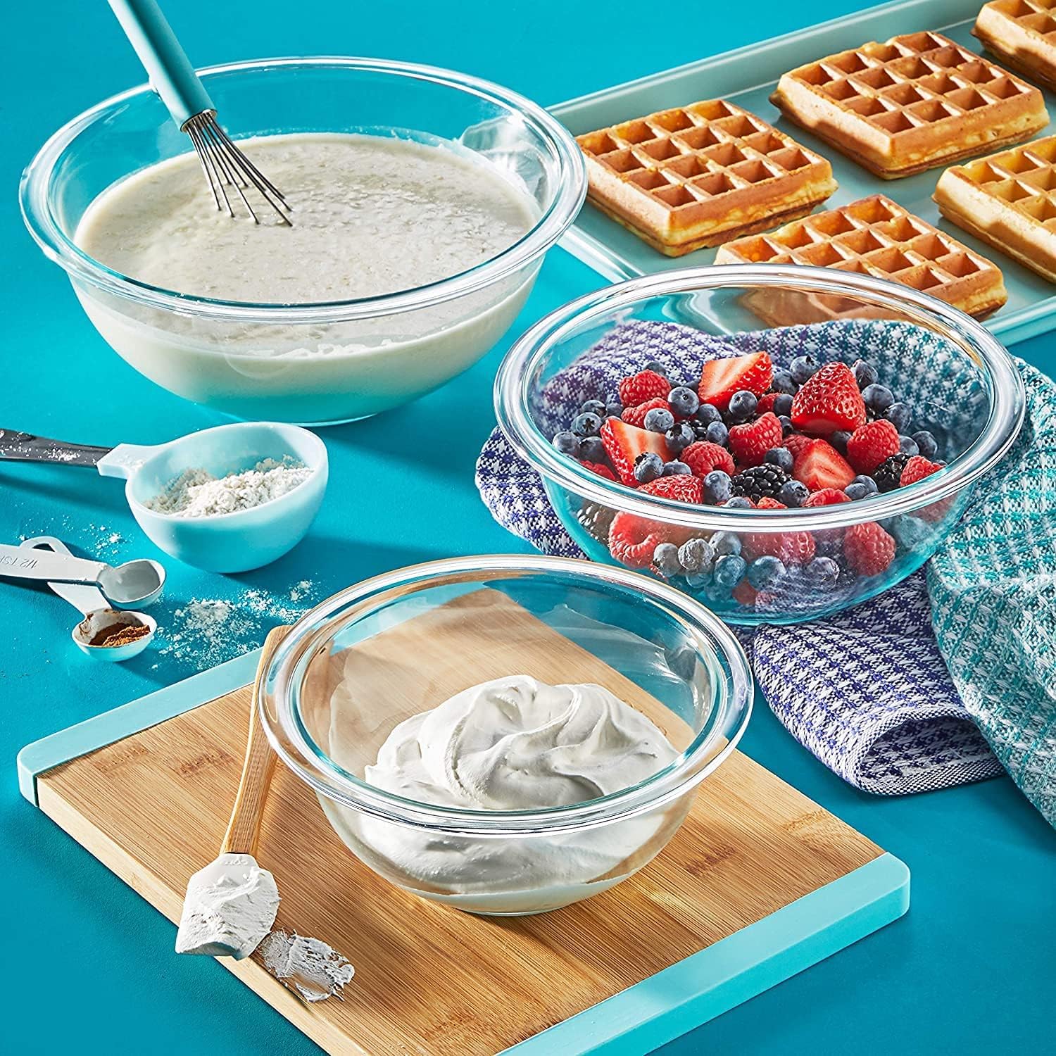 Pyrex Bakeware Clear Custard Cups, Set of 8, 6-Ounce