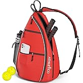 Athletico Sling Bag - Crossbody Backpack for Pickleball, Tennis, Racketball, and Travel for Men and Women