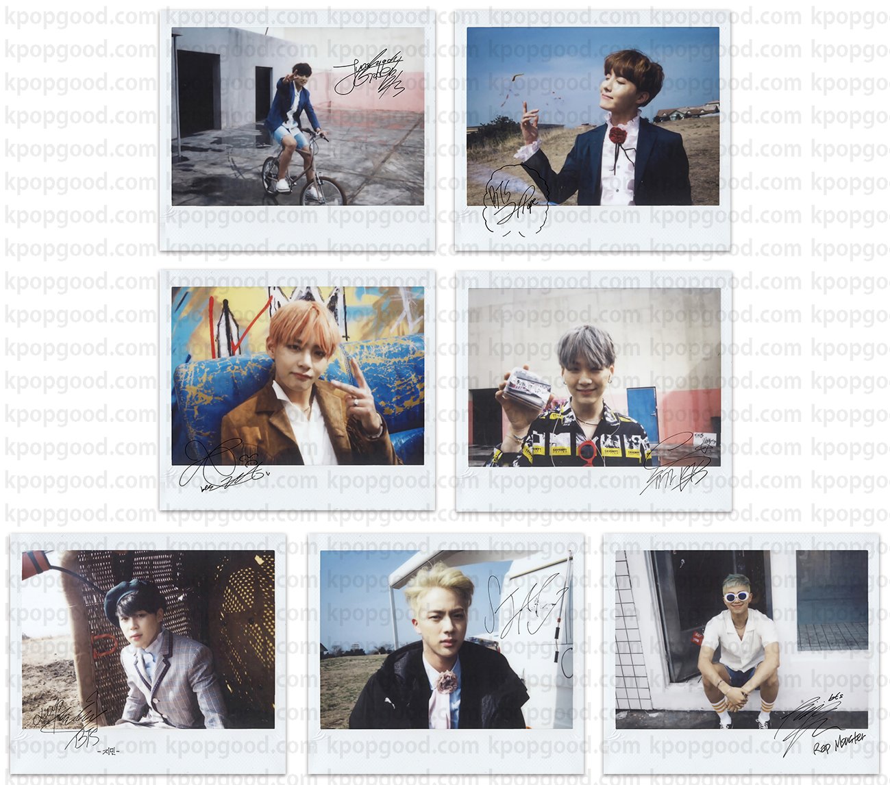 チェキ 韓国 B01l0eo46a ファンカフェ 防弾少年団 ワイド Bts セット 会員記念 アイドル芸能人グッズ ベビーグッズも大集合 Elradarrenca Cl