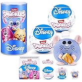 Snackles Disney 5-Inch Plush Toy 2 Pack by ZURU &ndash; Ultra-Soft Mini Stuffed Animal with Snack Accessory, Collectible Cuddly Plush for Kids, Tweens, and Disney Fans Ages 3+