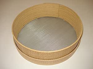 Tamiz de Madera para harina Red metálica 0,4 mm Diámetro cm 20 – 25