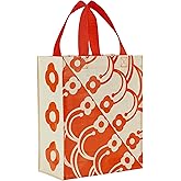 Blue Q Handy Tote - Reusable lunch sack, gift bag, sturdy, easy-to-clean, 95% recycled, 10" x 8.5" x 4.5".