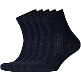 NUDUS Combed Cotton Socks – 5 Pairs Gift Box - Premium Quality, Thin, Lightweight, Breathable Business Casual Socks