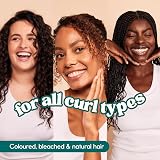 Nature Spell Curly Hair Shampoo Sulfate Paraben Salt Free Hydration Vegan 300ml view 3