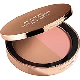 M. Asam Magic Finish Satin Blush Dark Honey &amp; Nude Flush (0.14 Oz) | Make-Up Powder Blush For A Fresh &amp; Radiant Look With Hyaluronic Acid &amp; Ultra-Fine Color Pigments For Fuller Looking Cheeks