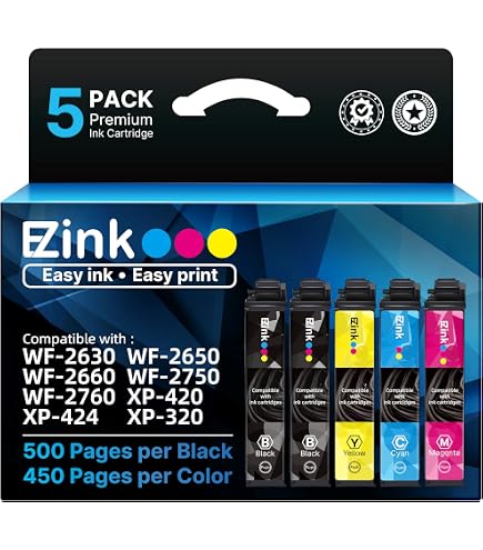 EPSON - 【セロム】EPSON、Canonインク　10個 Amazon.com: E-Z Ink Remanufactured Ink Cartridge Replacement for
