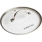 Instant Pot Tempered Glass Lid for Electric Pressure Cookers, 9", Stainless Steel