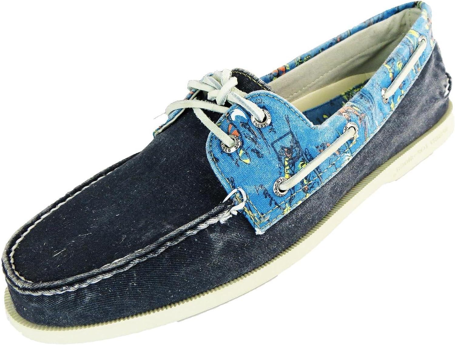 sperry canvas deck shoes