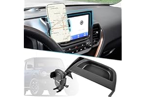 KEWISAUTO Dashboard Mobile Phone Holder for Ford Bronco Sport 2021-2023, Phone Holder with Tray Dashboard Organizer for Ford Bronco Sport 2021 2022 2023 2/4 Doors