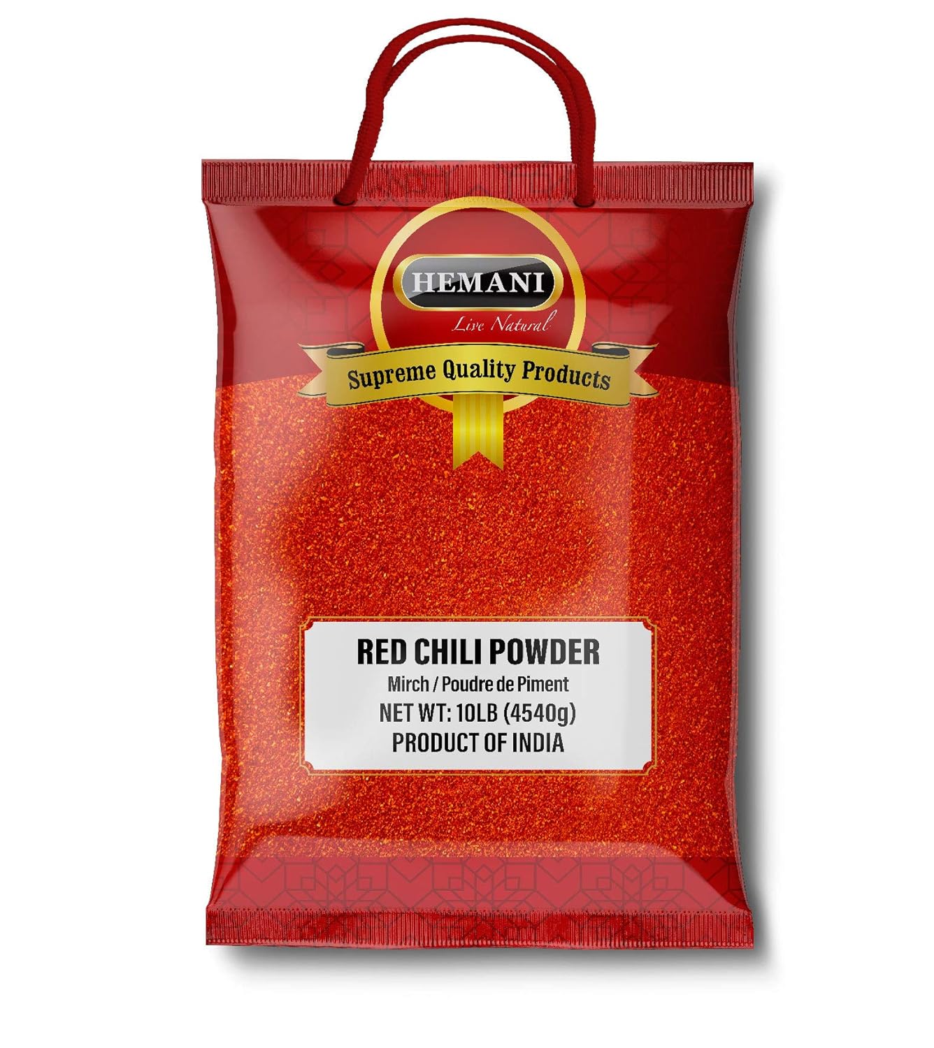 Amazon Com Hemani Red Chili Powder 10lb 4 5 Kg Restaurant Bulk Spices Packing Product Of India Non Gmo Grocery Gourmet Food