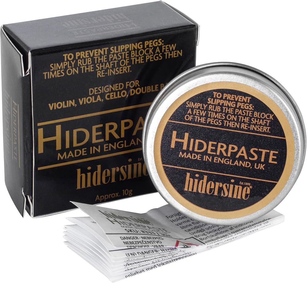 Hidersine Hiderpaste For Violins & String Instruments Pegs Slipping Prevention