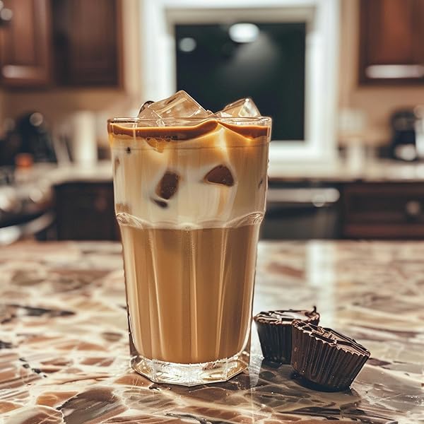 JORDAN’S SUGAR FREE PEANUT BUTTER CUP COFFEE SYRUP, 25.4OZ – KETO, GLUTEN FREE