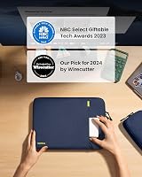 tomtoc 13 inch Laptop Sleeve 360° Protection Water-Resistant Set with Accessory view 2