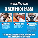 JSP Force8 Half Mask Small with PressToCheck P3 R D Filters (Sold Separately) view 9