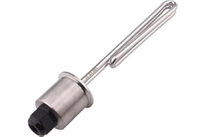 DERNORD 2 Inch (OD64) Tri-clamp 120V 1650W Foldback Heating Element Electric Water Heater with Low Watt Density