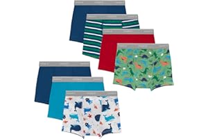 Hanes Toddler Boys' Potty Trainer Underwear, Light Leaks Boxer Briefs & Briefs Available, 6 & 7 Pack