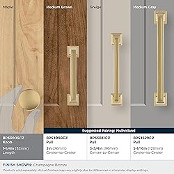 Amerock | Cabinet Knob | Champagne Bronze | 1-1/4