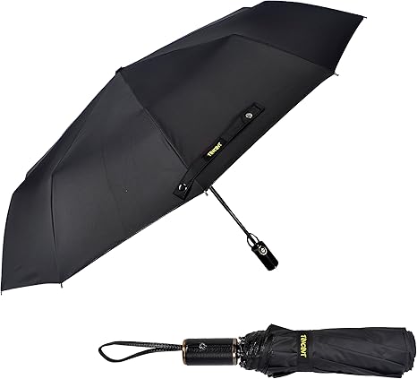 Amazon 折りたたみ傘 自動開閉折り畳み傘 メンズ 日傘 改善版 10本骨 軽量 117cm 高強度グラスファイバー 210t最高級のファブリック ブラックコーティング加工 耐強風豪雨 シンプル Uvカット 遮光 遮熱 晴雨兼用 男女兼用 Tincint 折りたたみ傘 通販