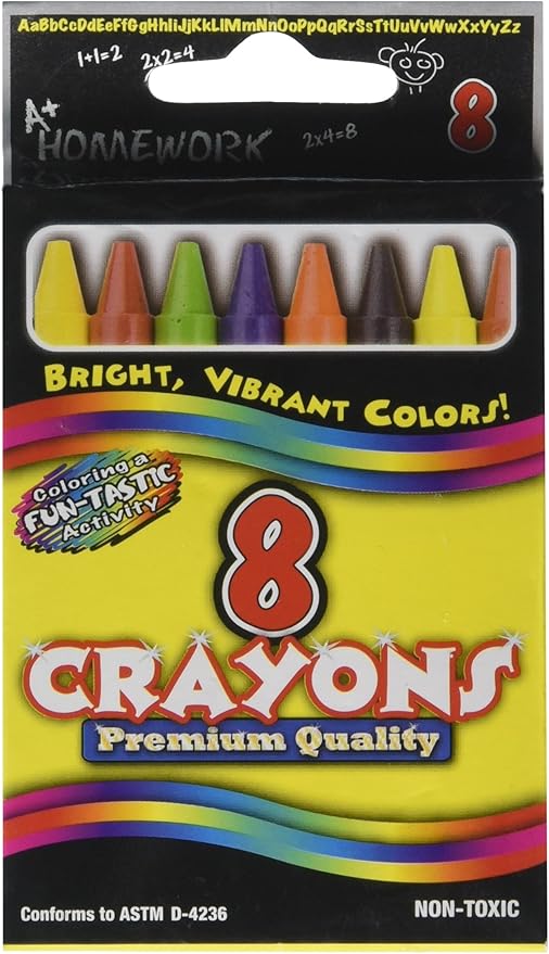 Homework crayon 06 image