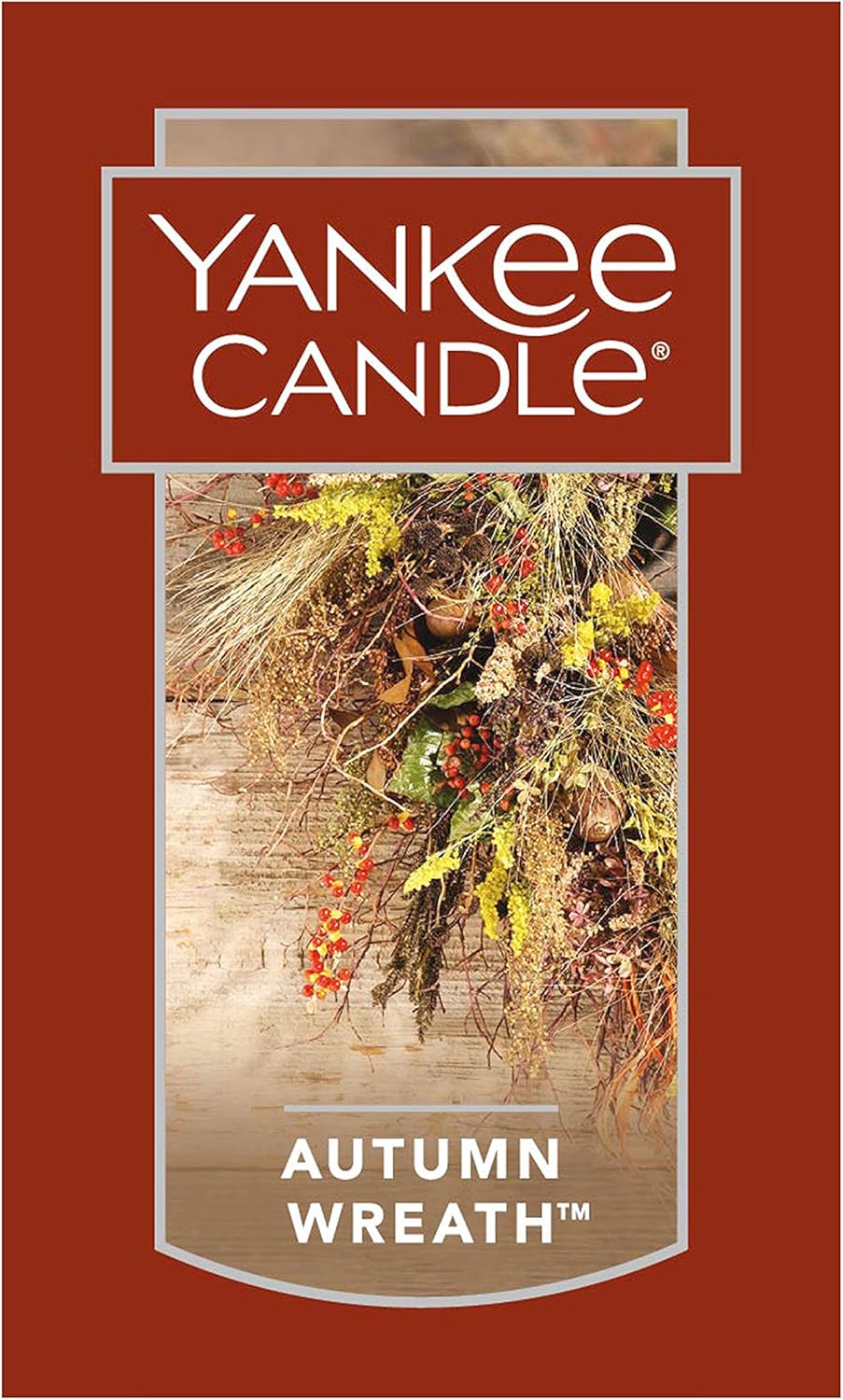 Yankee Candle Large Jar Candle, Autumn Wreath: Home & Kitchen