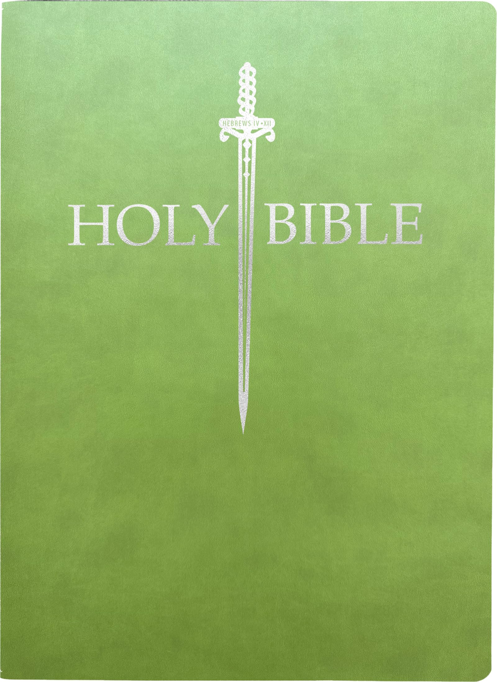 KJV Sword Bible, Large Print, Olive Ultrasoft: (Red Letter, Green, 1611 Version) (King James Version Sword Bible) Image