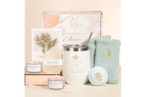 AEENR Mothers Day Gifts for Mom from Daughter, Birthday Gifts for Women Best Friend, Unique Gift Basket for wife Sister Her Girlfriend Coworker, Self Care Relaxing Spa Gift Ideas, Thank You Sympathy Gift