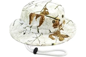 NEWHATTAN Hunting Headwear - Official Licensed Realtree Camouflage Outdoor Sun Cap Hat