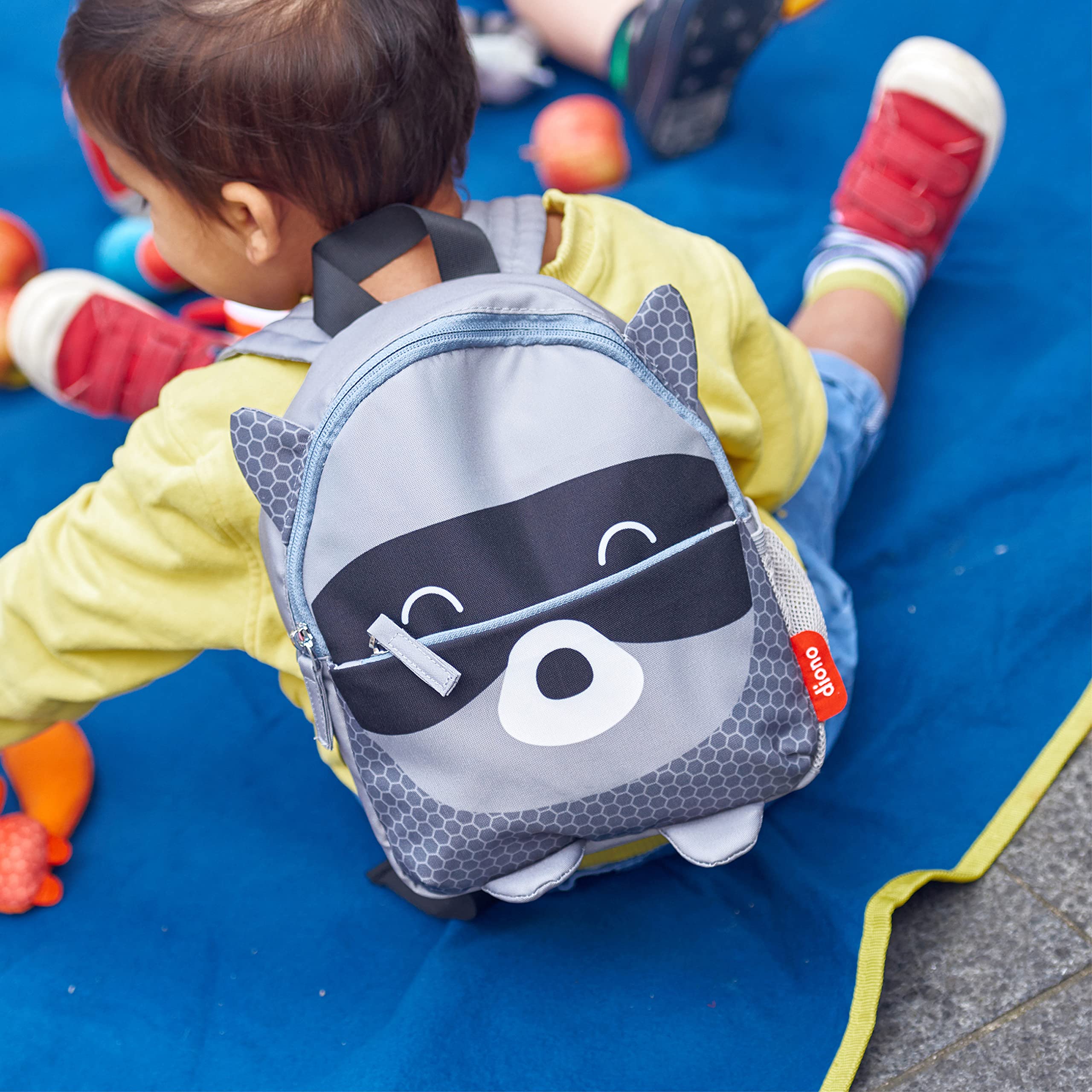 Diono Unisex Baby Safety Rein and Backpack, Gray, 1 Count (Pack of 1)