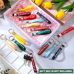 Fumete 24 Pcs Inspirational Keychain Gift Employee