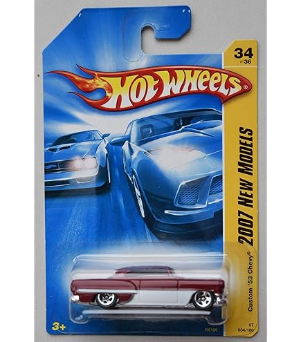 Amazon.com: Hot Wheels 2007 New Models -#34 Custom '53 Chevy