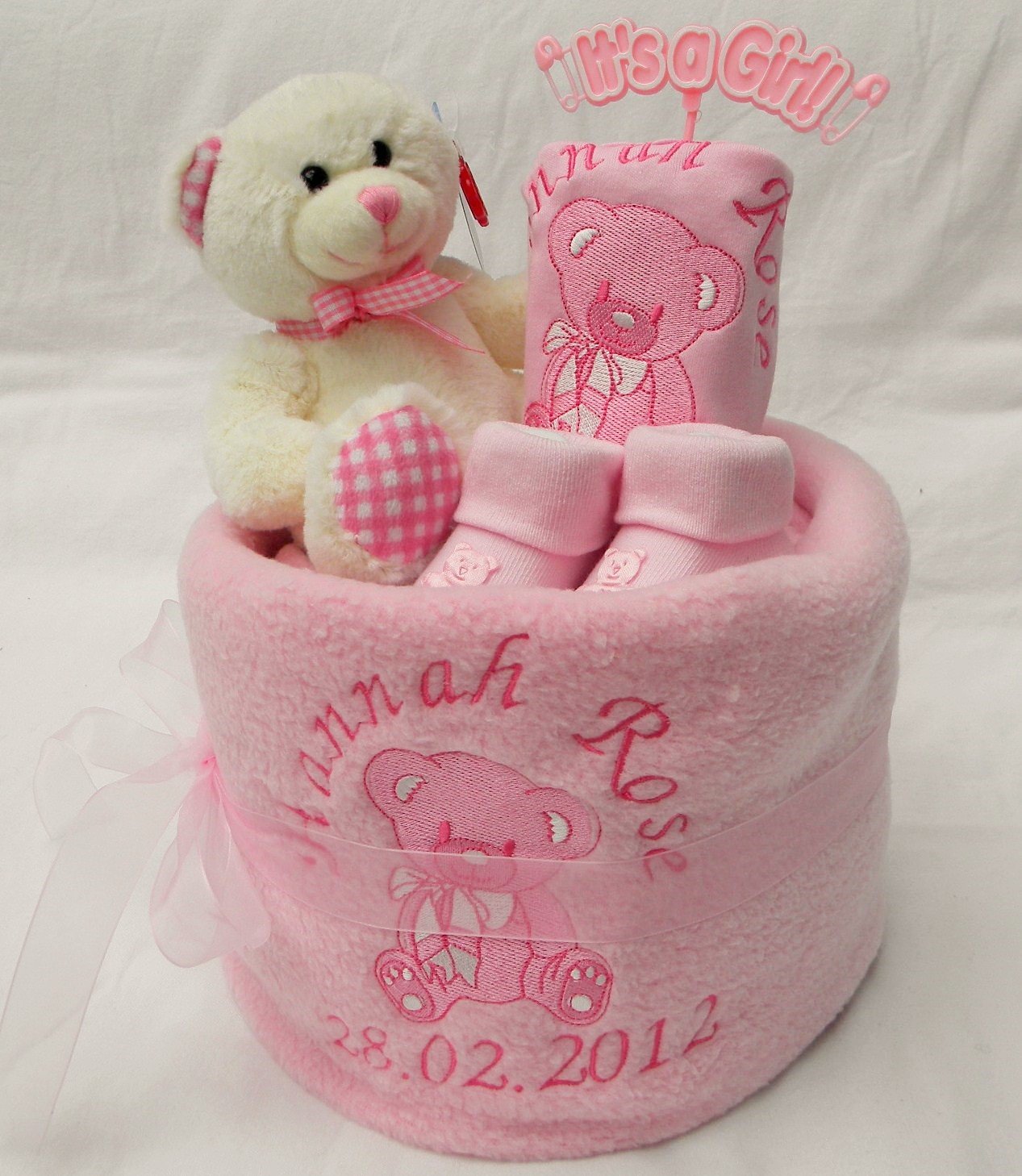 personalised baby hamper