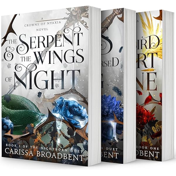 Crowns of Nyaxia Series 2 Books Collection Set By Carissa