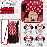 Disney Minnie Mouse Girls Backpack Kids Luxury School Bag Nursery Rucksack view 3