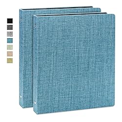 Vienrose 3 Ring Binder 1 inch Round Rings Durable
