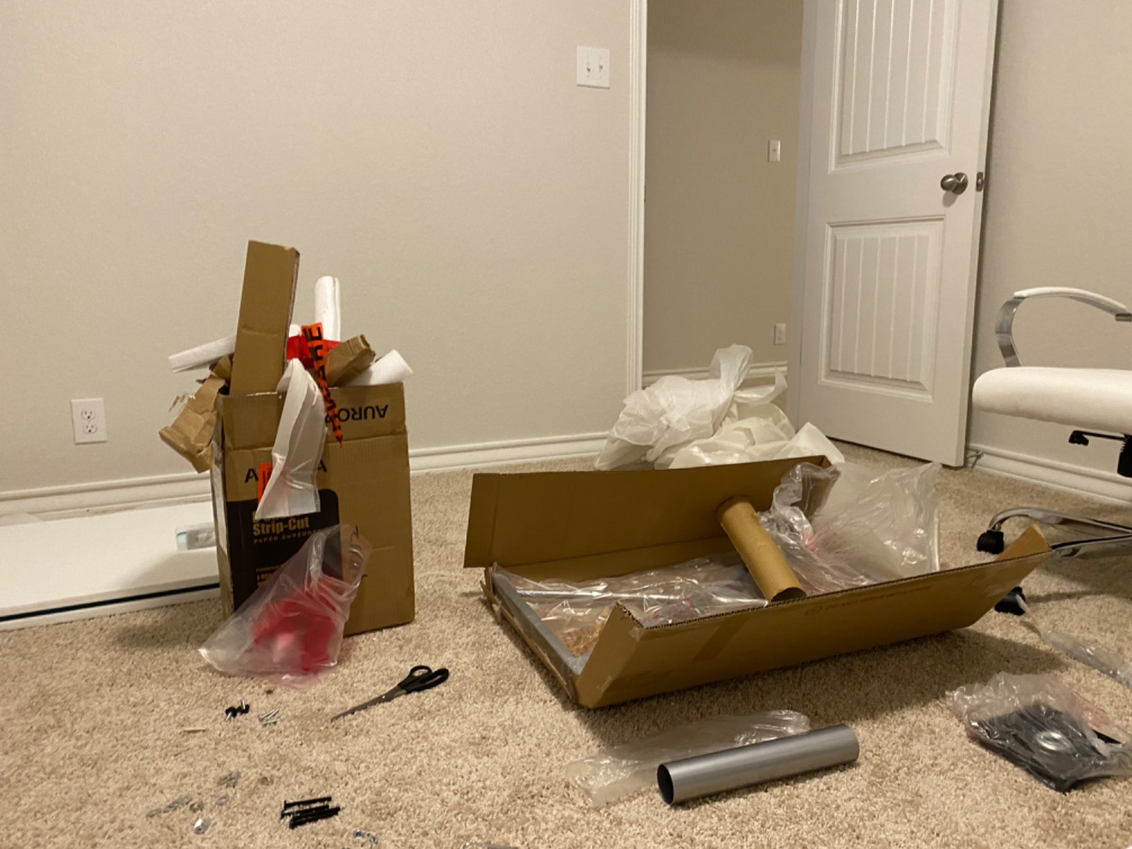 19/mo Finance Acme Buck Office Desk, Clear Glass & Black Buy Now