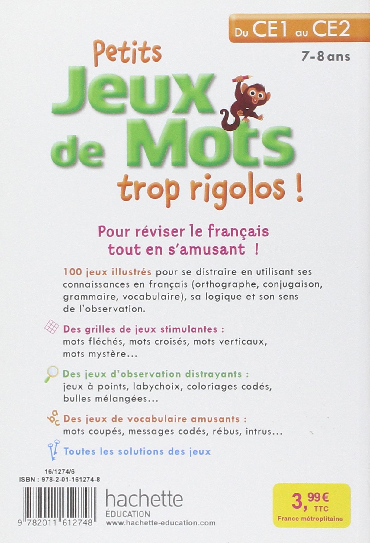 Petits Jeux De Mots Trop Rigolos Du Ce1 Au Ce2 Du Ce1 Au Ce2 7 8 Ans Amazon Co Uk Lebrun Sandra Audrain Loic 9782011612748 Books