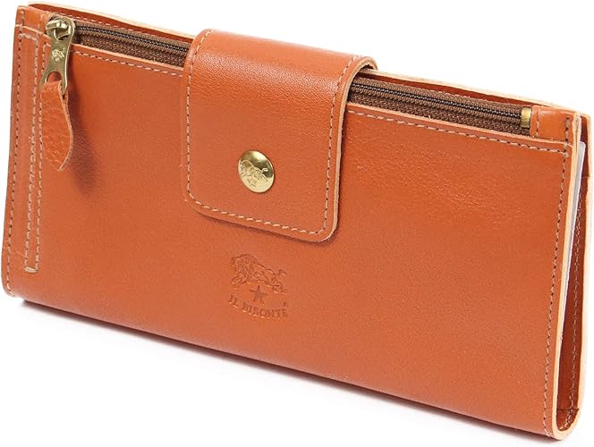 Amazon イルビゾンテ 長財布 メンズ レディース レザー 財布 本革 長財布 C06 キャラメル 並行輸入品 Il Bisonte イルビゾンテ 財布