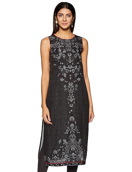 Women's Polyester Straight Kurti