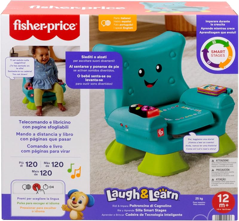 Ridi e Impara Smart Stages Poltroncina, multilingue