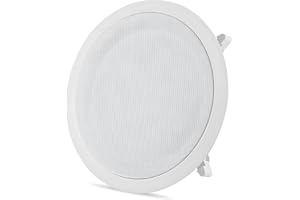 NEW PYLE PDIC81RD 8" 1000W Round Wall And Ceiling Home Speakers 2 PAIR