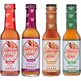 Jersey Girl All Natural Hot Sauce (Hot Sauce Variety 4 Pack) Low Sodium Hot Sauce Set
