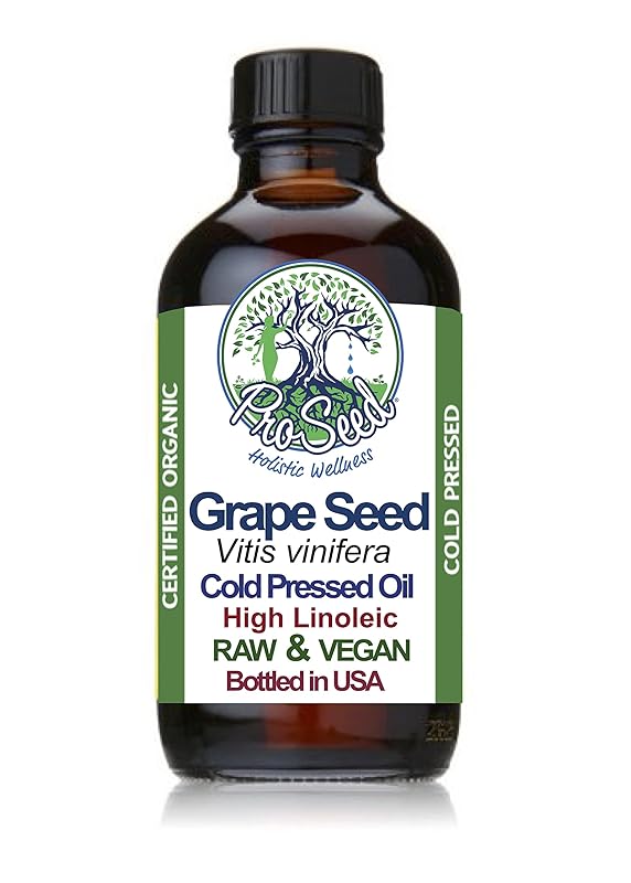 RAW Grape Seed Oil Virgin Organic Unrefined Cold Pressed