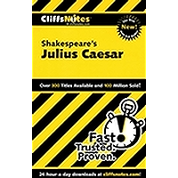 CliffsNotes on Shakespeare's Julius Caesar (Cliffsnotes Literature Guides) book cover