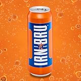 IRN-BRU Regular 12 Pack 500ml Big Cans Fizzy Drinks view 2