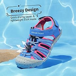 DREAM PAIRS Boys Girls Summer Outdoor Athletic