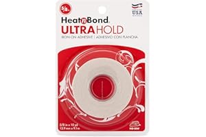 HeatnBond UltraHold Iron-On Adhesive, 5/8 Inch x 10 Yards