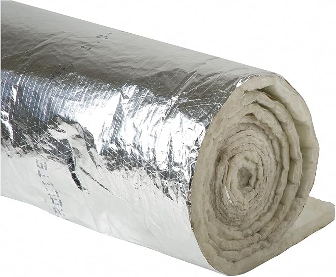 Duct Insulation, 11/2" x 48" x 25Ft