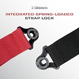 D'Addario Auto Lock Polypro Guitar Strap Black 2 Inch 35-55in view 2